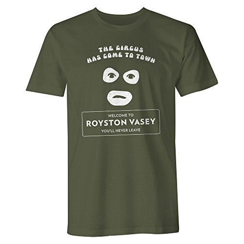 T-shirt homme vert XL manches courtes anti-déformation à slogan