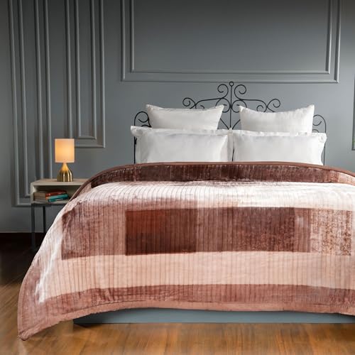 Image of MYTRIDENT Blanket for Winter Double Size, Classic Tranquil Touch Collection, 4 Kg Blanket Double - Harvey