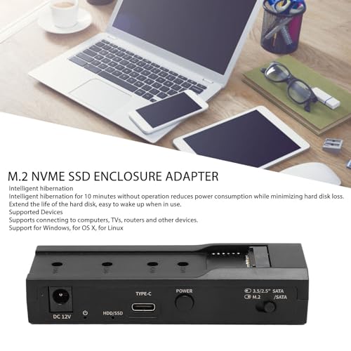 Adaptador externo Vikye M.2 SATA Nvme SSD miniatura 3