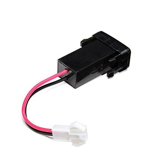 12 V 3 A podwójny port USB gniazdo zasilania telefon komórkowy tablet GPS ładowarka samochodowa do Toyoty