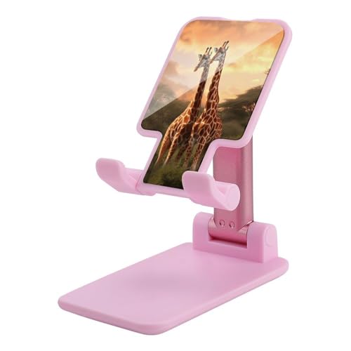 Support téléphone pliable bureau réglable pour soulager le cou
