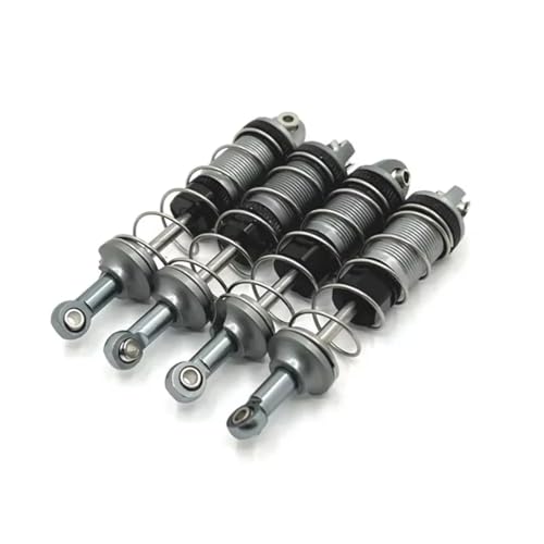 Amortisseurs RC pour MJX 16207 16208 16209 1/16 en alliage d'aluminium gris