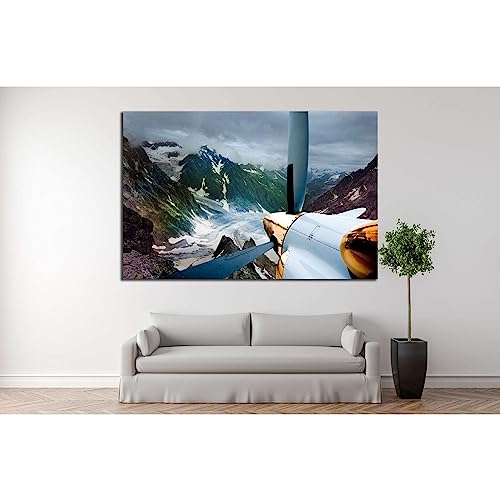 Hélice d'avion ZELLART tableau salon | Déco murale moderne grand format 120x80