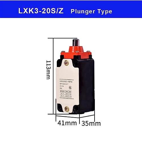Interrupteur de fin de course LXK3-20S-Z avec bras rotatif réglable - 2