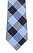 Rosiika Men Big Boys Cool Blue White Black Woven Silk Ties Skinny Regular Soft Fashion Designer Checkered Neckties