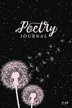 Poetry Journal for Girls : Blank and Lined Notebook