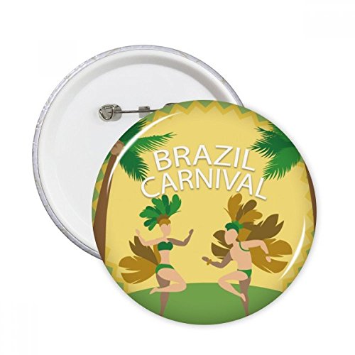 Badge bouton hula Brésil pour raviver un vêtement trop simple
