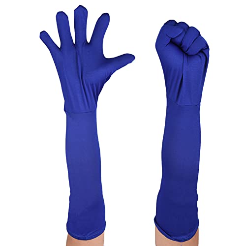 LAURAG Blue Chroma Key Gants Gants Chromakey Effets Invisibles Fond Chroma Keying Bleu Gants pour Photographie Écran Bleu Photo Vidéo