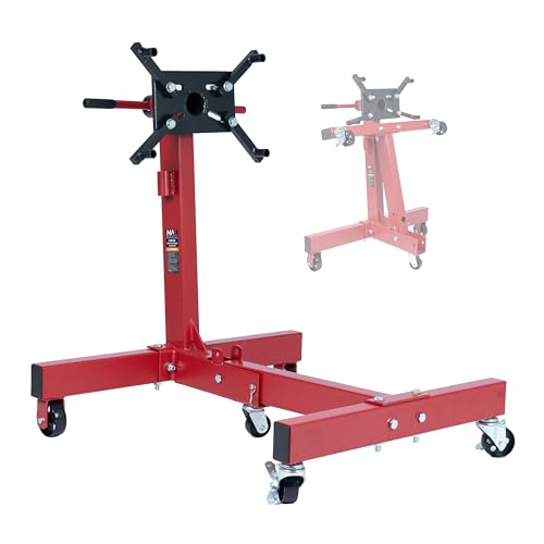 Maxority 1500 lbs Cast Iron Heavy-Duty Foldable Engine Motor...