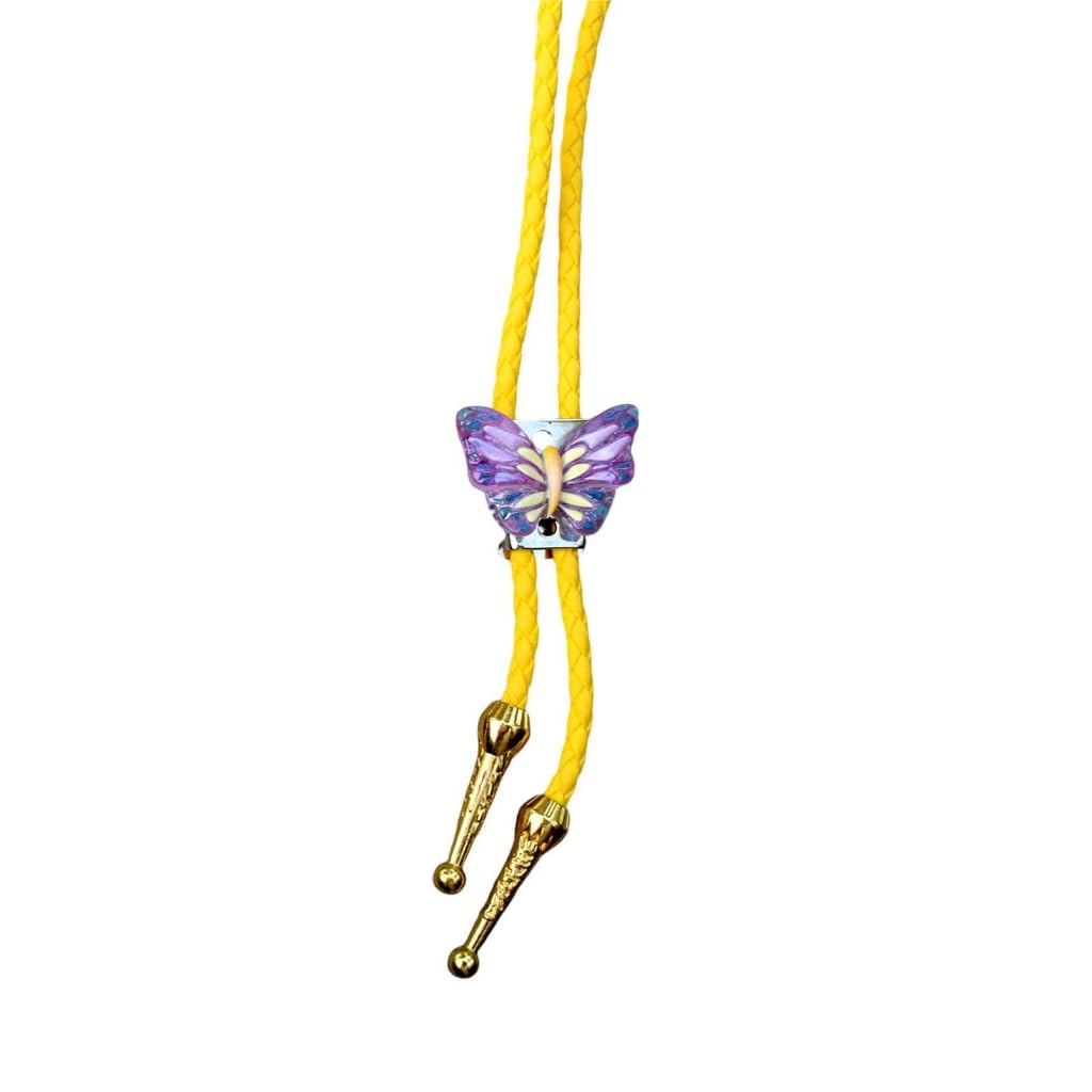 Collar de mariposa de hombre con cordón de cuero vintage ideal para regalar