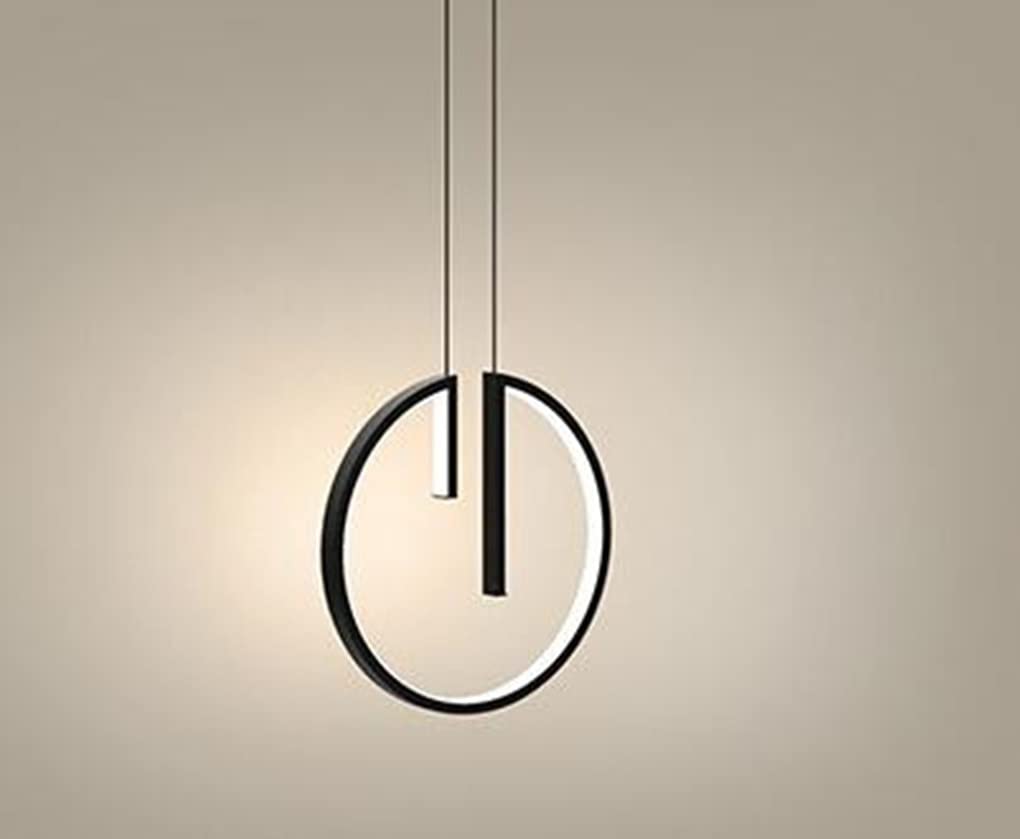 Lampada A Sospensione LED Rettangolare 35W, 3000K Luce Calda, Design Moderno In Metallo E Acrilico, 20x60cm, Per Soggiorno E Cucina