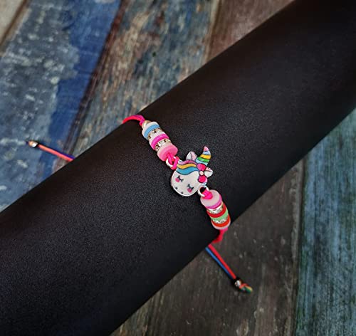 ANNACREATIONS Thread Braided Girl Unicorn And Unicorn Bracelet, Adjustable for Women and Girls(Pack of 2) - Image 4