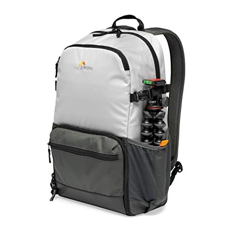 Lowepro LP37238-PWW Truckee BP 250 LX Outdoor Camera Backpack, Fits 15 inch Tablet, for Compact DSLR/Mirrorless, for Sony, Canon, Nikon, 1-2 Lenses, Gimbal, Video Drone, DJI, Osmo, Mavic, Light Grey Cover