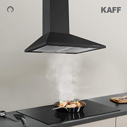 Image of Kaff BASE LX 60 | Soft Push Controls | Aluminum Filter, Grey