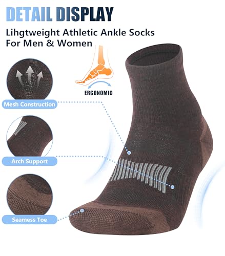 Image of 3 Pairs 90% Merino Wool Ankle Business Casual Thin Wool Socks | Lightweight, Arch Support, Moisture Wicking, Breathable, Business, Work, Everyday Wear, Temperature Regulating