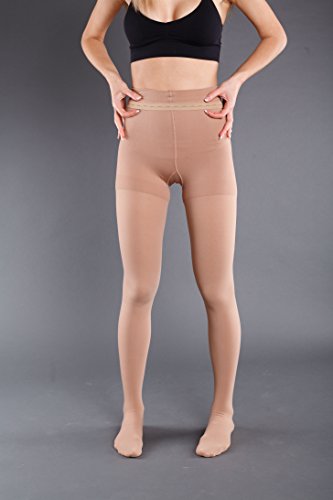 Kompressionsstrumpfhose AT in Beige – Hochwertige Stützstrumpfhose