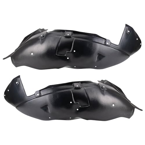 Image of TRQ Front Inner Fender Liner Set Compatible with 2003-2006 Cadillac Escalade ESV GM1250124 GM1251124