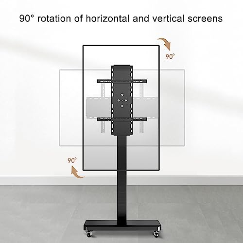 Soporte móvil para TV con ruedas hasta 100kg miniatura 6