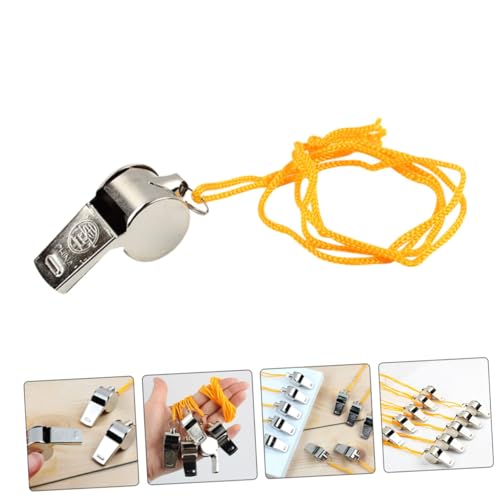 24 silbatos de emergencia para deportes con cordón miniatura 7