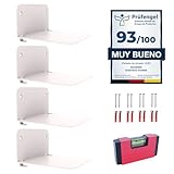 HausDek Estantes Flotantes de Pared para Libros, Cocina y Kit de Montaje