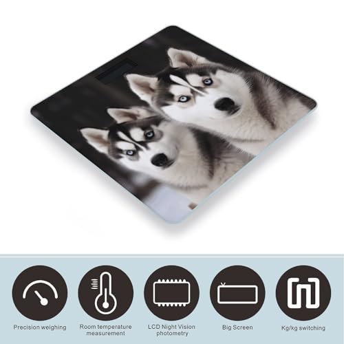 Báscula Digital de Baño Husky Dog Precisa 180kg miniatura 3