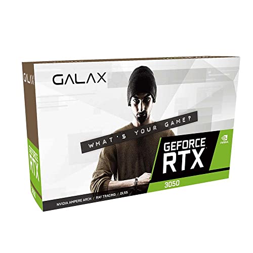 Galax GeForce RTX 3050 (1-Click OC) 8GB GDDR6 DP de 128 bits*3/HDMI