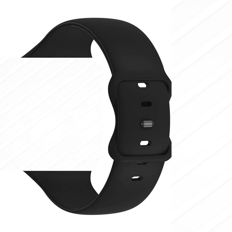 LIDDU Strap Compatible with Fire-Boltt Ring, Ring Pro, Ring Plus, Fire-Boltt Call, Fire Boltt Ring Plus and Fire-Boltt Visionary-(Silicon-Black) (B0BFXPD33X) Amazon Price History, Amazon Price Tracker