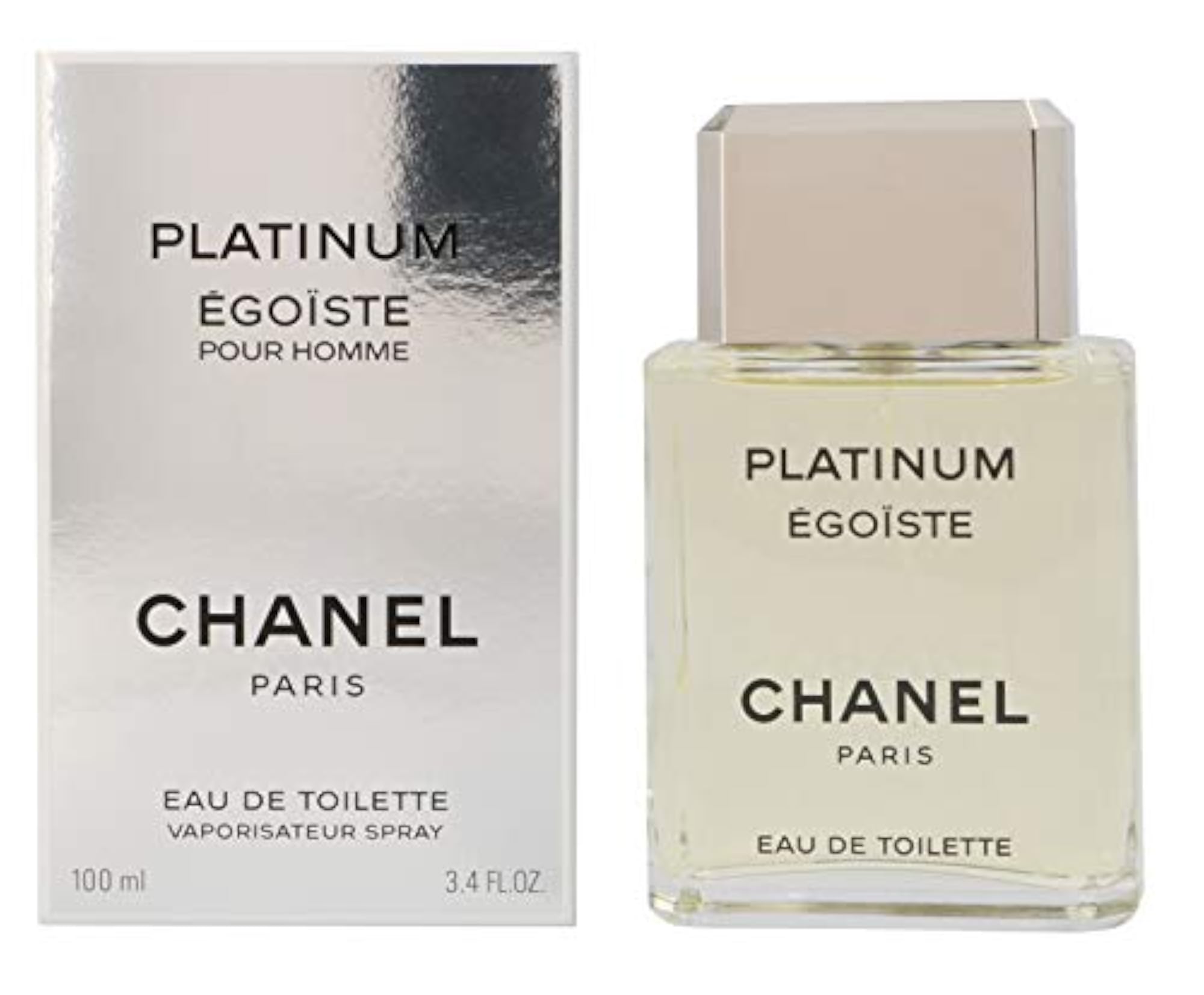 Egoiste Platinum Eau De Toilette Spray for Men, 100ml