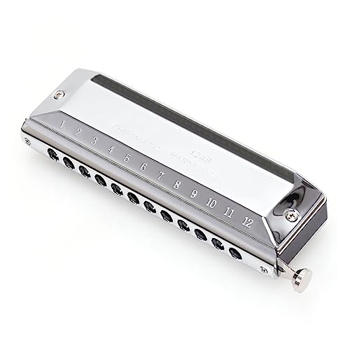 PacuM Harmonica par Instrument Clé Harmonica Chromatique C Clé 12 Trous 48 Tons Convient for un Usage Professionnel et Étudiant Instrument de Musique Harmonica - Les Beatles, Paul McCartney, John Lennon, RIngo Starr, George Harrison PacuM Harmonica par Instrument Clé Harmonica Chromatique C Clé 12 Trous 48 Tons Convient for un Usage Professionnel et Étudiant Instrument de Musique Harmonica