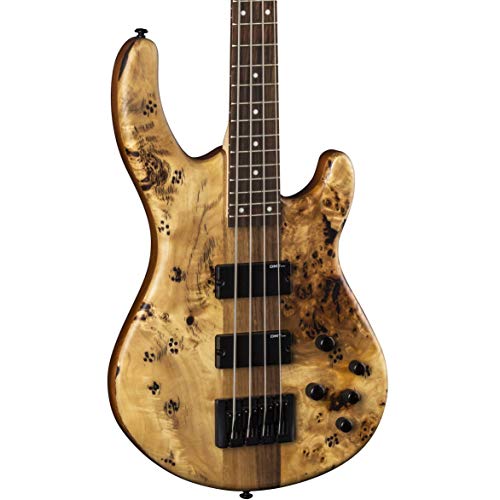 Dean Edge Select 4-String Bass Guitar, Burled Poplar #TOP22