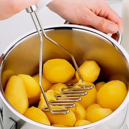 Amassador Espremedor De Batatas E Legumes Cabo Manual