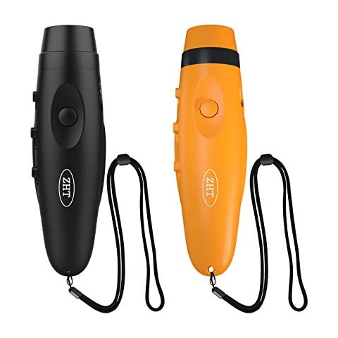 ZHT Electronic Whistle for Referees with USB Charging, 3 Tone High Volume Emergency Whistle for Coaches Teacher, Outdoor Camping Hiking Boating Safety Electric Whistles with Lanyard Cover