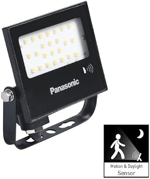 PANASONIC LED PROJECTOR WITH SENSOR, WHITE LIGHT 20W 1660LM 6500K [Energy Class F]