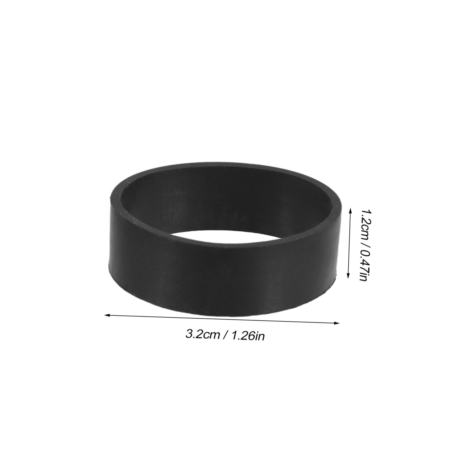 JUMPLAWN Scuba Tank Cylinder Hose Strap 5pcs 32mm Rubber Fixing Band for Diving Belt Long-Lasting Sturdy