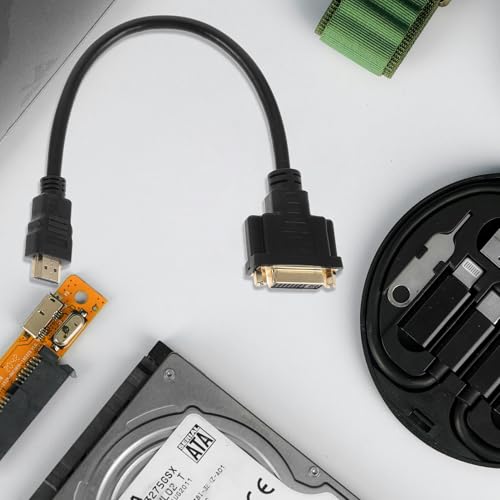 Cable convertidor DVI bidireccional HDMI pack de 3 adaptadores multimedia de alta definición 6
