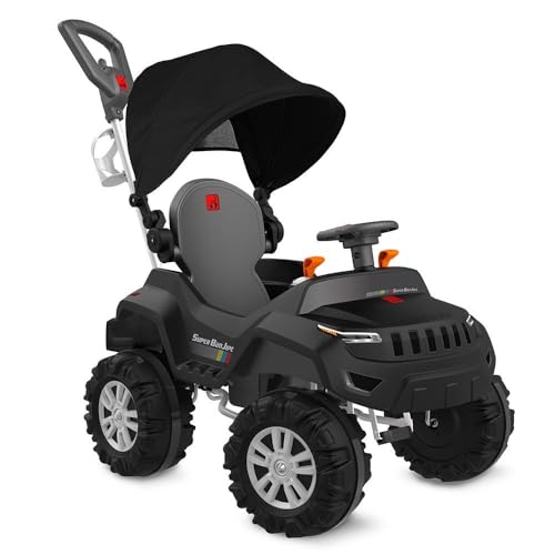 Superjipe Reclinavel Com Capota Passeio & Pedal (Preto) Bandeirante