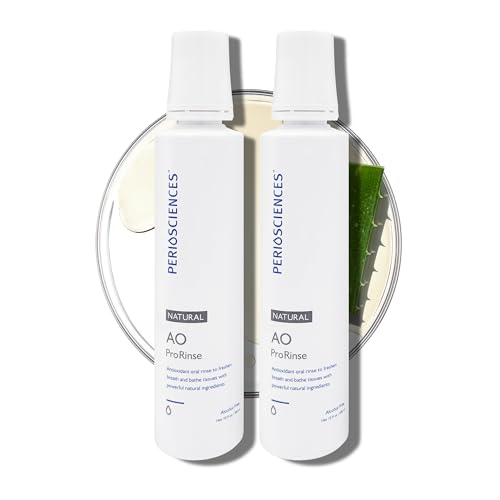 PerioSciences Natural Mint Mouthwash, 2 Pack