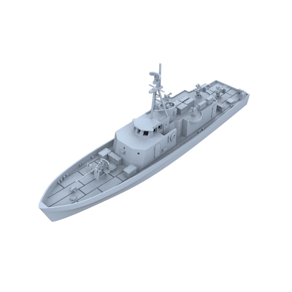 MRY-SFW SSC72771-A 1/72 model wojskowy USN PGM-59 klasa Kim Qui (HQ 605) linia wodna