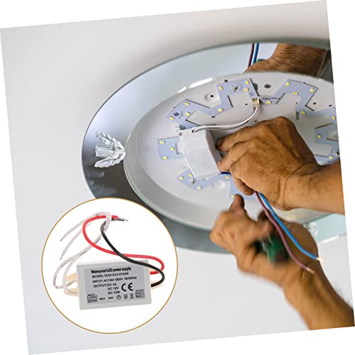 UKCOCO Motorista De Led Conversor 12v Para 120v Plugue Led Cc Conversor De 120 Para 12 Volts Convers