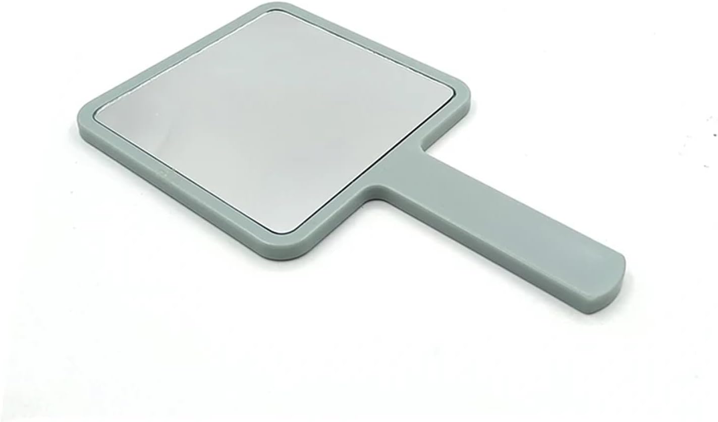 Custom Handheld Makeup Mirror Square Vanity Compact Mirrors Cosmetic for Women(Green no Logo)