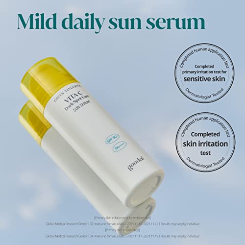Image of GOODAL GREEN TANGERINE VITA C DARK SPOT CARE SUN SERUM 50ml SPF 50+ PA++++
