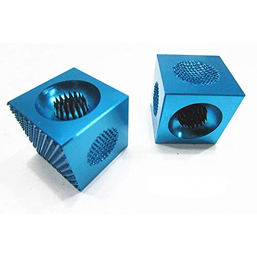 Plomevry Square Billiards Pool Cue Tip Tool Shaper Repairer Tool Muti-Functional Club Tip Sharpener Snooker Accessories Blue - Image 2