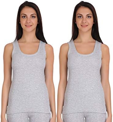 Selfcare Women's Thermal Tops Set Soft & Warm Poly Cotton Winters Wear Vest (SW0045-3XS)