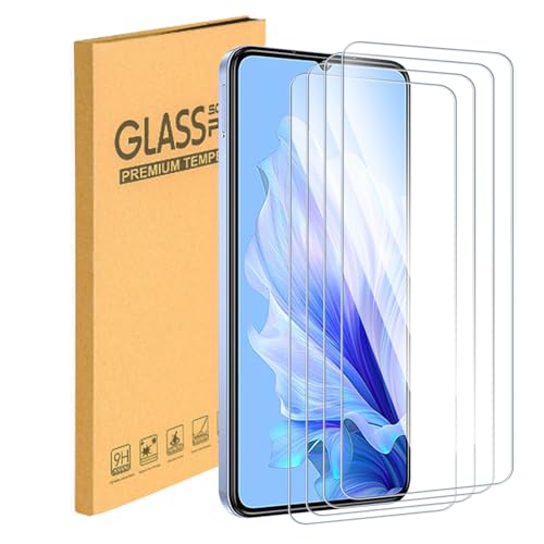 ESACMOT [4���p�b�N] �X�N���[���v���e�N�^�[ Oukitel C50�p �����K���X�t�B���� ��U�h�~ & �P�[�X�t�����h���[ 9H�d�xHD�ی�t�B���� Oukitel C50 (6.8�C���`)�p