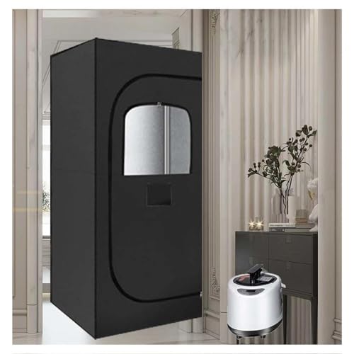 CXAPRDSH Innensaunen Für Zu Hause, 360°-Ganzkörperwärme-Dampfzyklus, Die Saunabox, Intelligenter Timer Mit Fernbedienung, Heimsauna, Geeignet Für Entspannung Im Home Spa