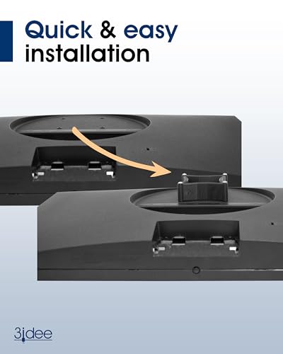 Image of 3IDEE Universal VESA Spacer Compatible with Many Samsung, HP, MSI Monitors (Samsung Odyssey G95C & More) - 30mm Distance - Monitor Mount Adapter (100x100mm)