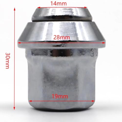 Perno rueda para Ford Kuga Mondeo y Streetka tuercas y tornillos de llanta resistentes 2