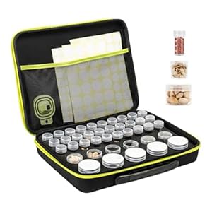 GIWFBQTR Saatgut-Aufbewahrungsbox mit 41 Fächern