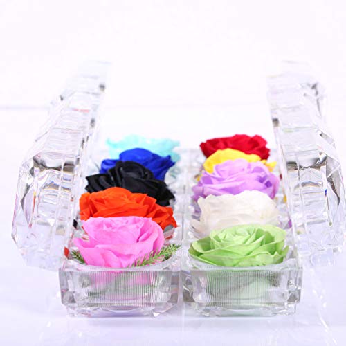 STOBOK Eternal Rose Present Immortal Rose Flowers Gift for Women Girl Birthday, Anniversary, Valenti