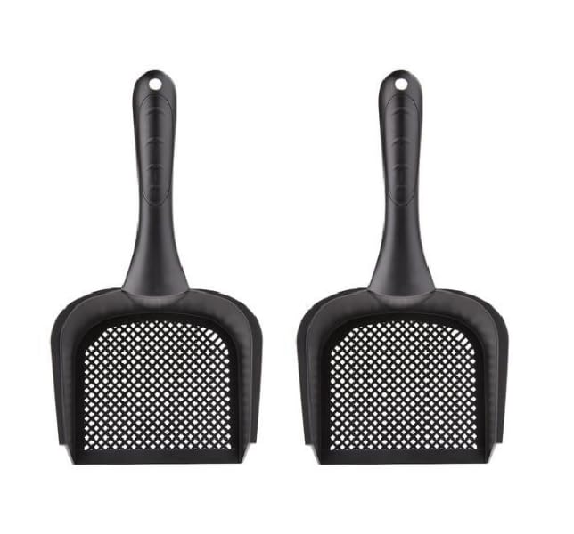 Amazon.co.jp: 2個 猫砂スコップ 細かい砂用 猫 トイレ スコップ 猫